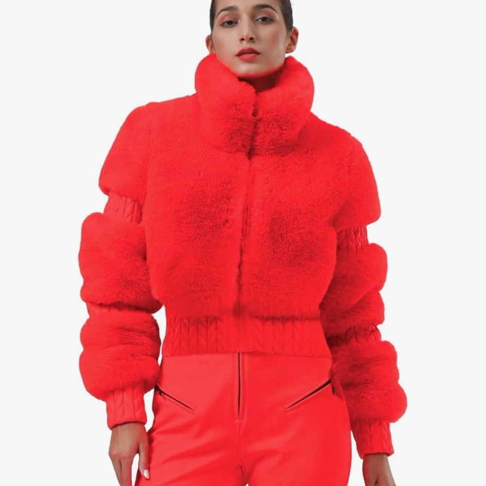 Goldbergh Style red ski jacket